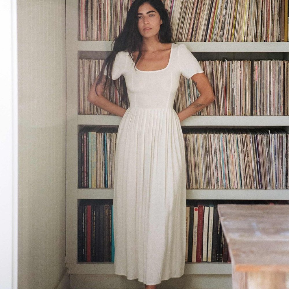 Christy Dawn The Scarlet Dress In Eggshell NWT